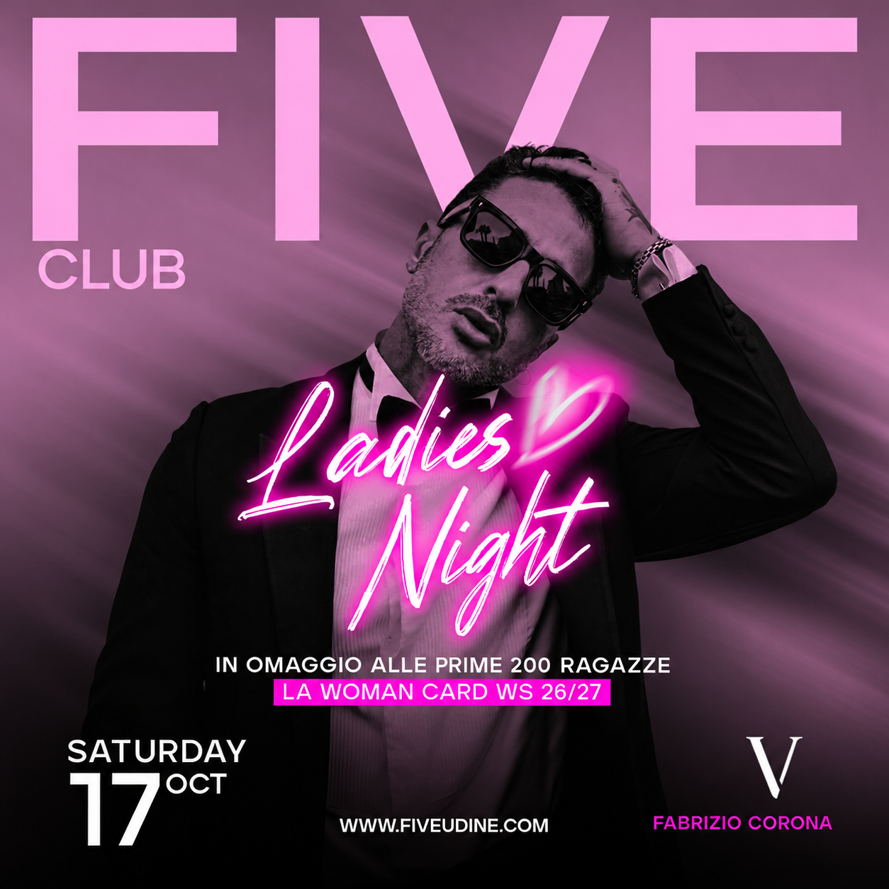 Evento Ladies Night w/ Fabrizio Corona